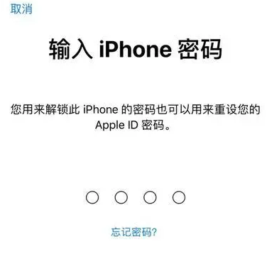 鲤城苹果15维修网点分享iPhone 15六位密码怎么改四位 