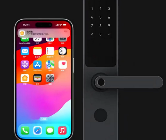 鲤城iPhone维修站分享在iPhone上使用家庭钥匙开启智能门锁 