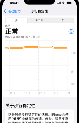 鲤城iPhone手机维修如何在iPhone开启'步行稳定性通知'