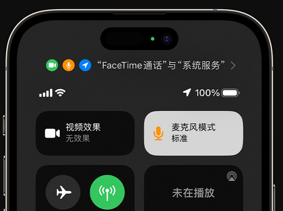 鲤城苹果授权维修网点分享iPhone在通话时让你的声音更清晰 