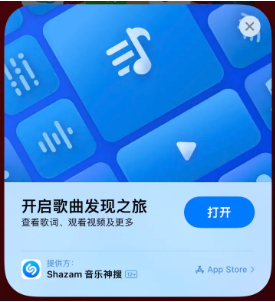 鲤城苹果14维修站分享iPhone14音乐识别功能使用方法 