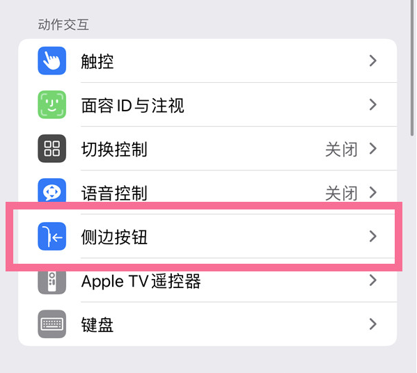 鲤城苹果14维修店分享iPhone14 Plus侧键双击下载功能关闭方法 