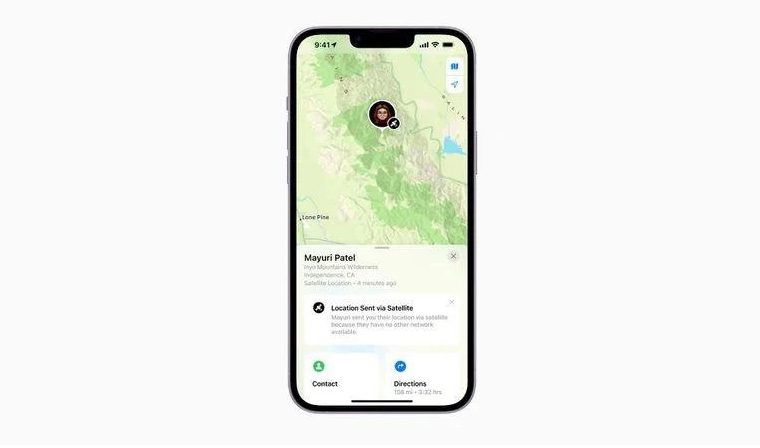 鲤城苹果14维修分享iPhone14系列中 FindMy功能通过卫星分享位置方法教程 