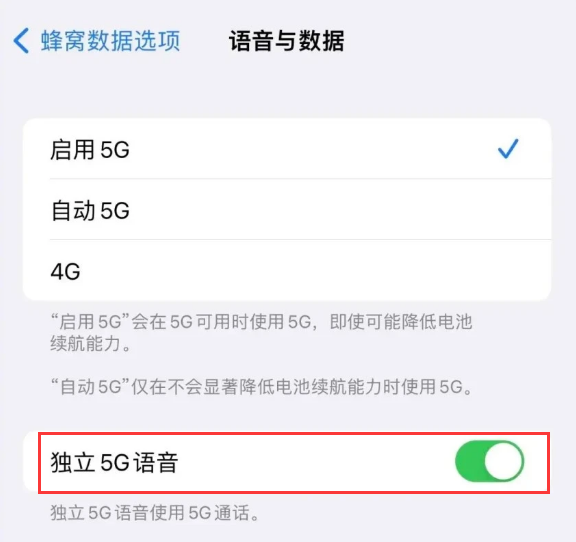 鲤城苹果14维修分享iPhone 14 Pro如何开启VoNR 