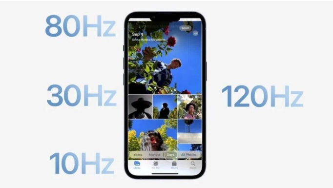 鲤城苹果14维修分享iPhone 14有高刷吗 