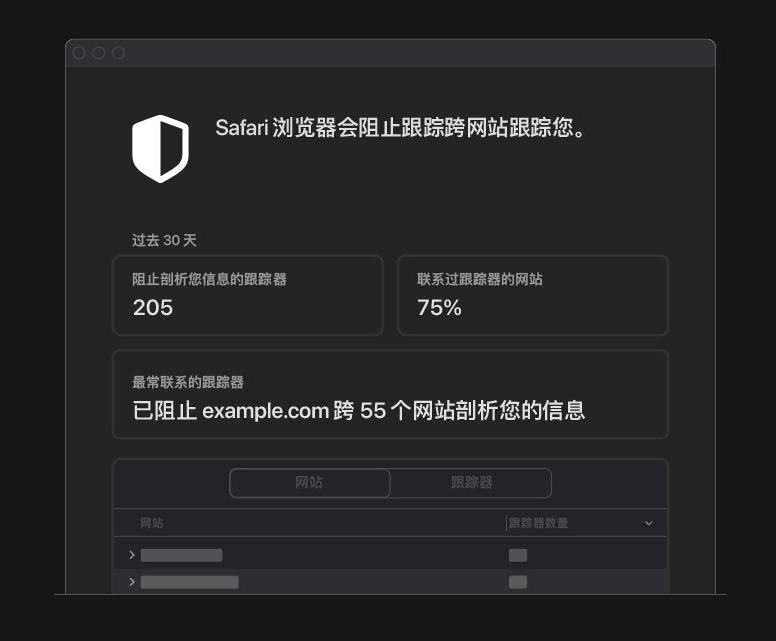 鲤城苹果手机维修分享如何在 Safari 浏览器中查看和打开隐私报告 